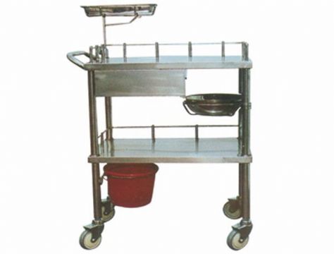 點擊查看詳細(xì)信息<br>標(biāo)題：全不銹鋼換藥車 閱讀次數(shù)：2263